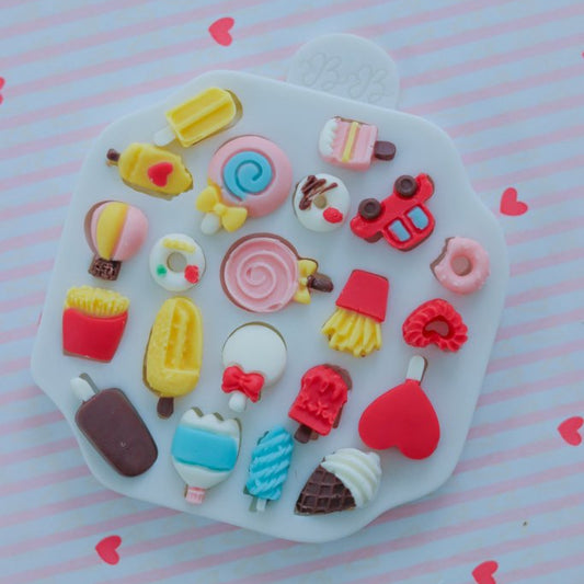 Foodie Favorites Silicone Mold