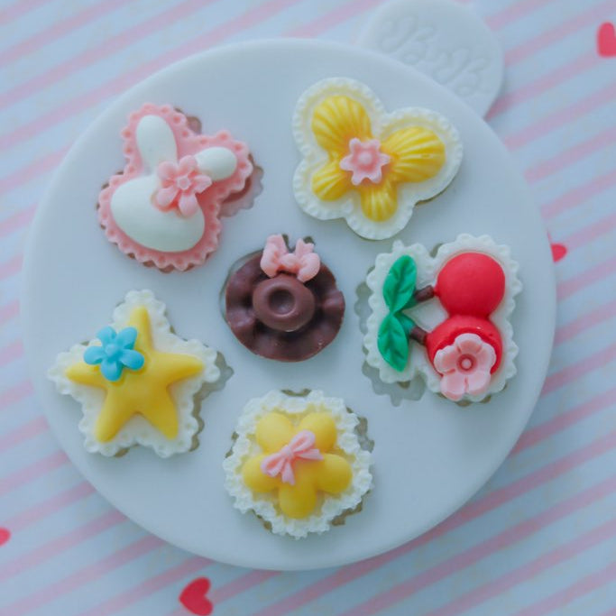 Lace Icons Silicone Mold 1