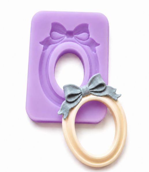Coquette Oval Silicone Mold