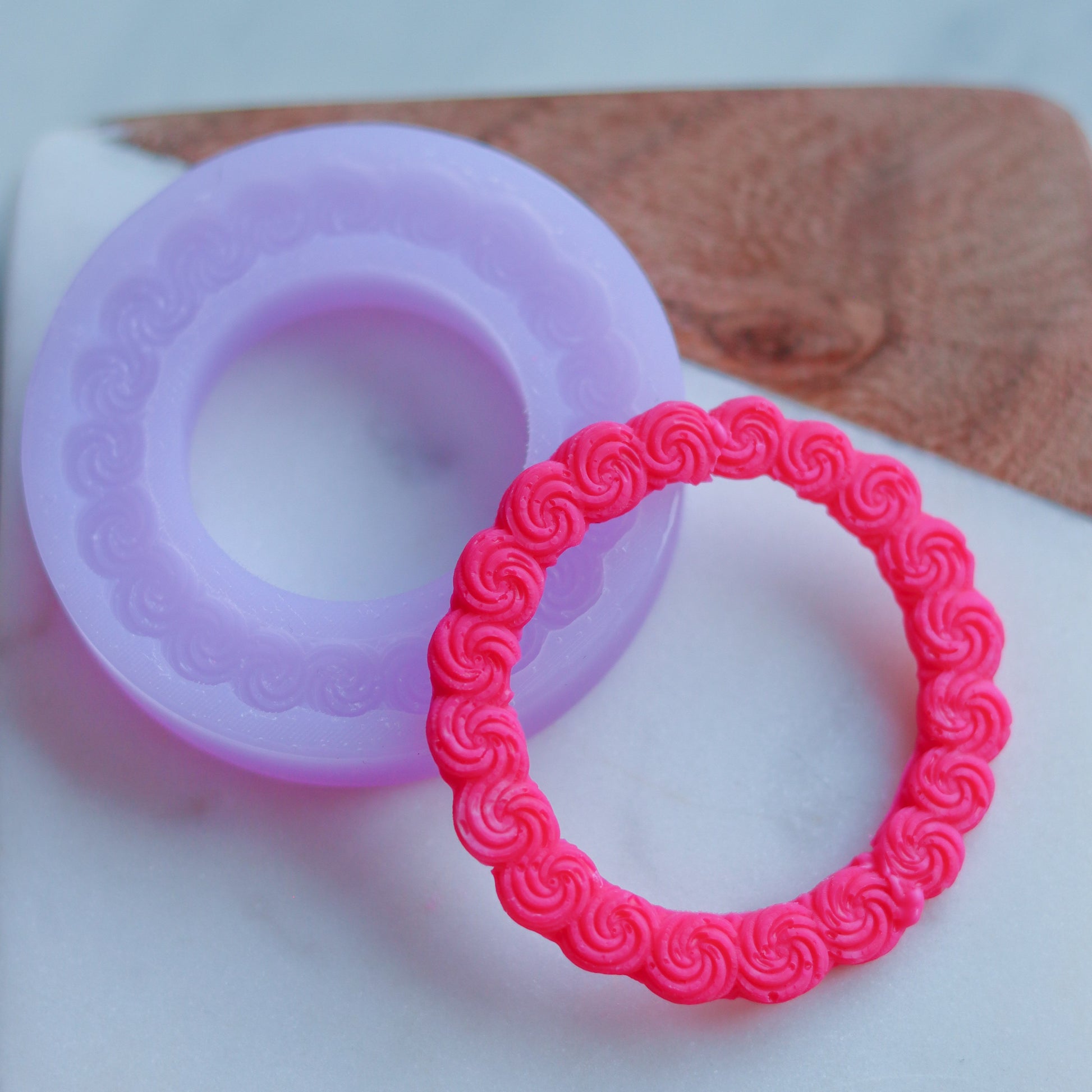 Buttercream Rosette Silicone Mold