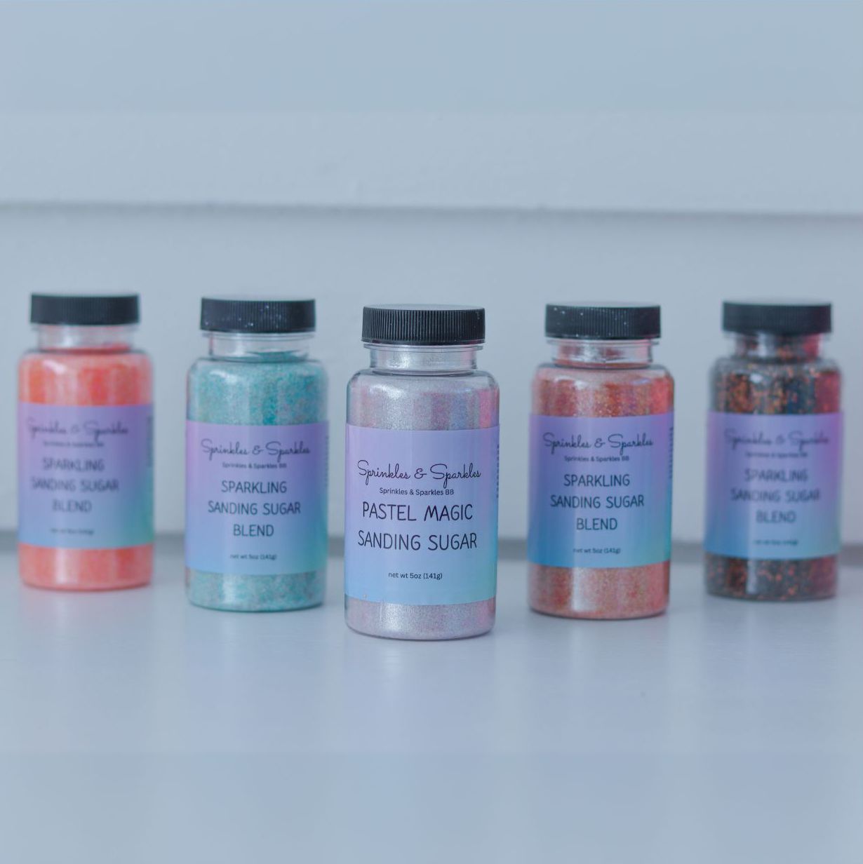 Sparkling Sanding Sugar - All 5 Bundle
