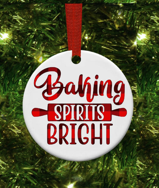 Baking Spirits Bright - Plaid 1