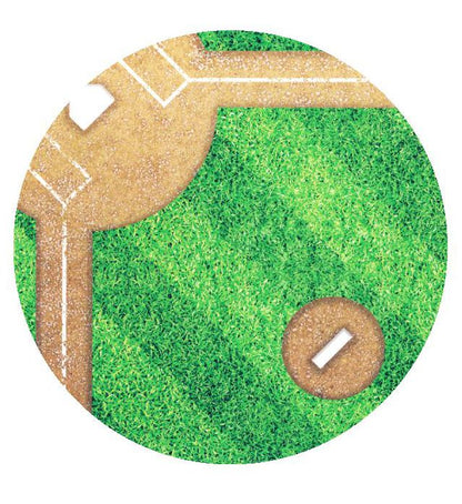 Baseball Field Edible Image - Round