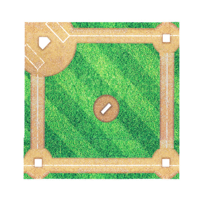 Baseball Field Edible Image - Square