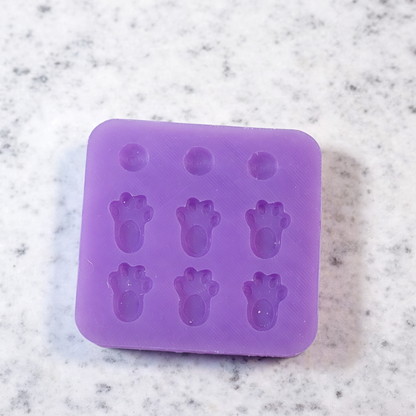 Bunny Feet & Tail Mold 2