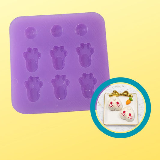 Bunny Feet & Tail Mold