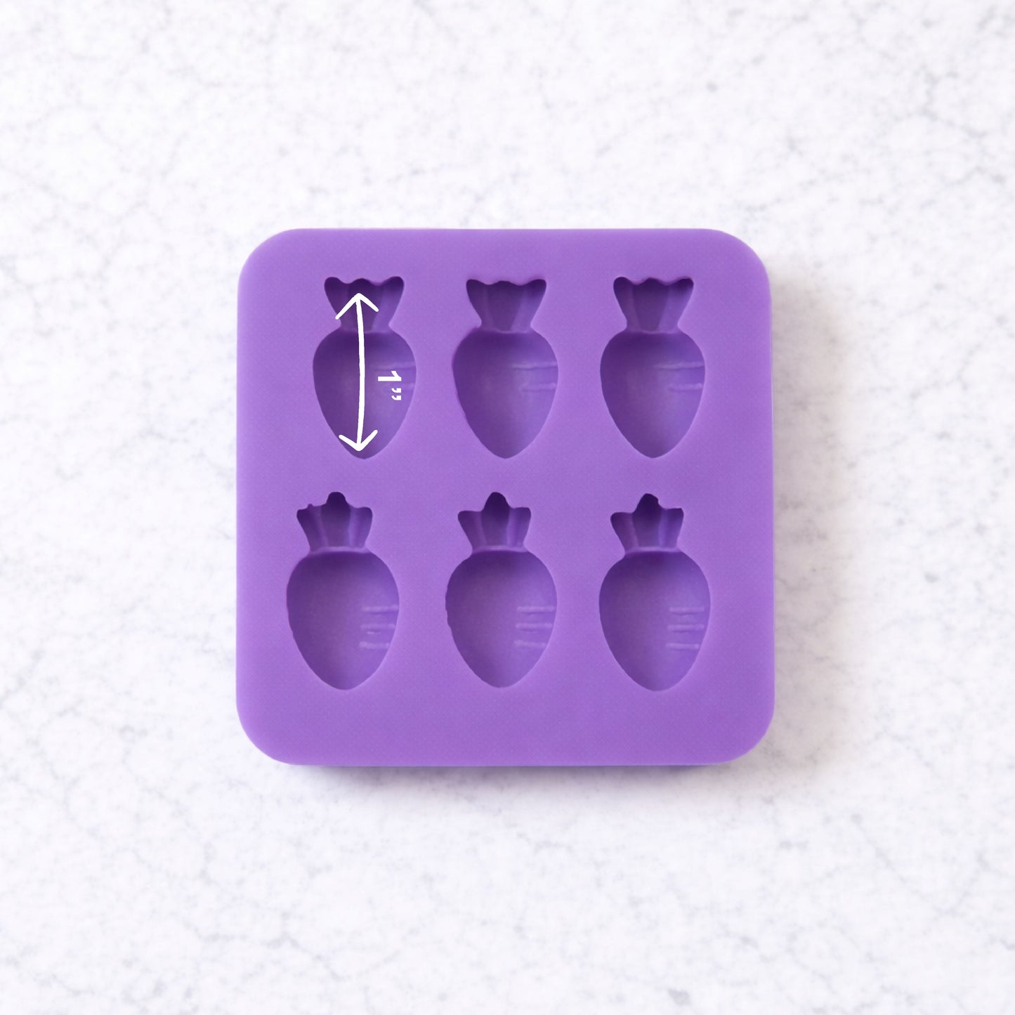 Cute Carrot Silicone Mold 1
