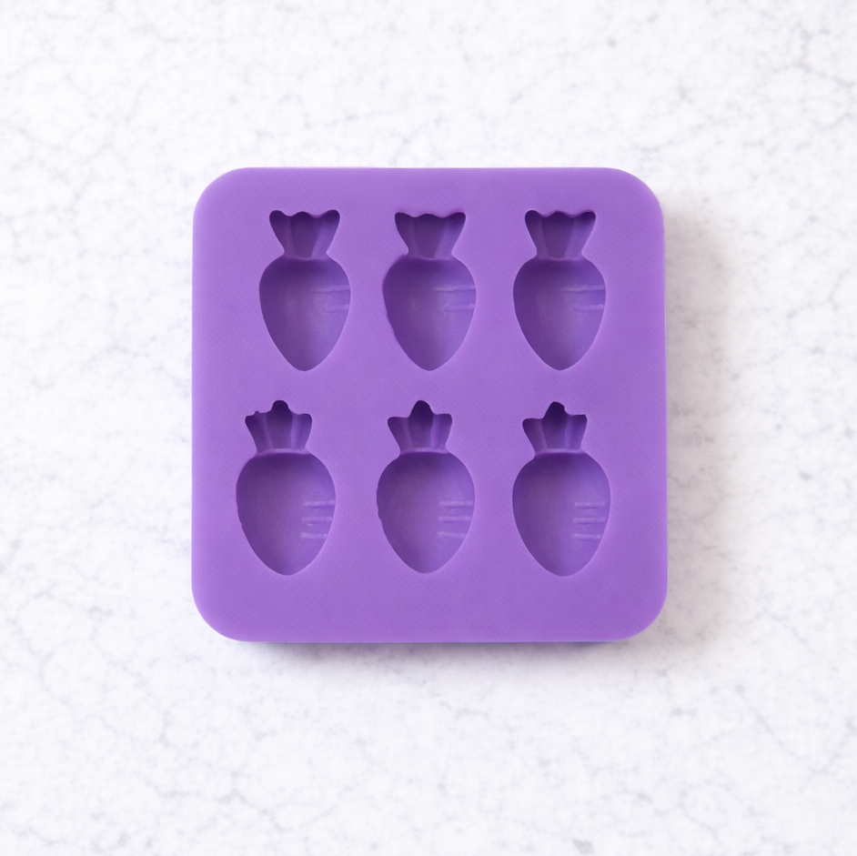 Cute Carrot Silicone Mold 2
