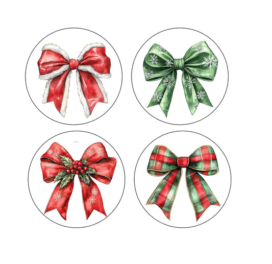 Christmas Croquette Bows - Assorted