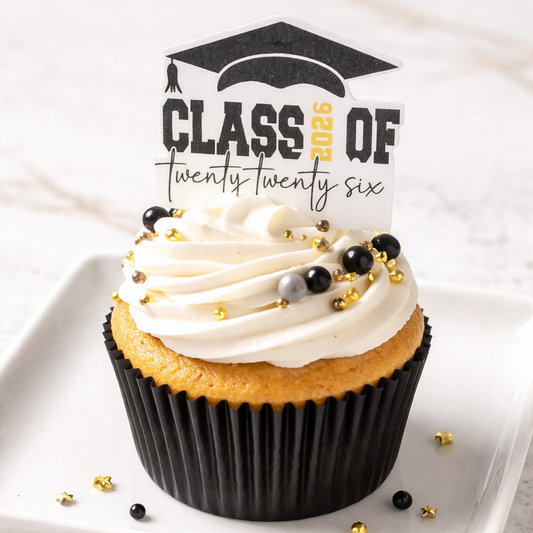 Class of 2026 Cupake Topper 