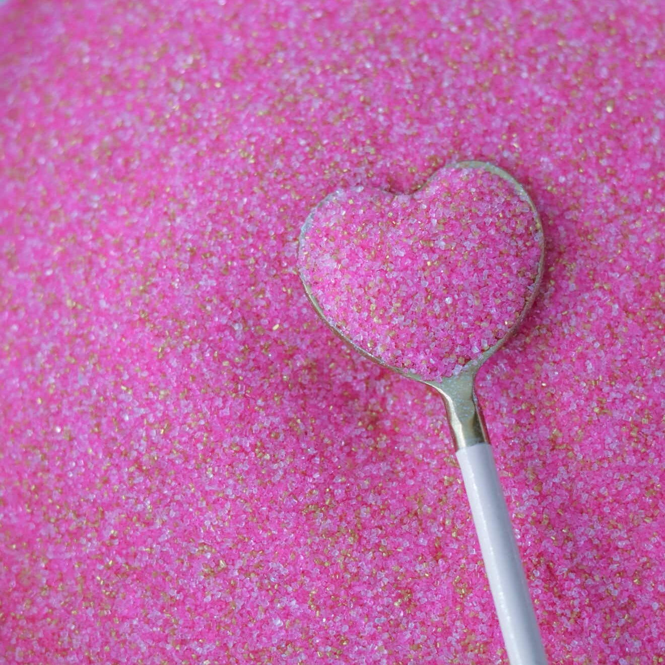 Sparkling Pink Cotton Candy Sandy Sugar