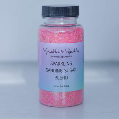 Sparkling Pink Cotton Candy Sanding Sugar (unflavored) - 2