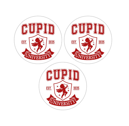 Cupid University Valentine Edible Image - 1