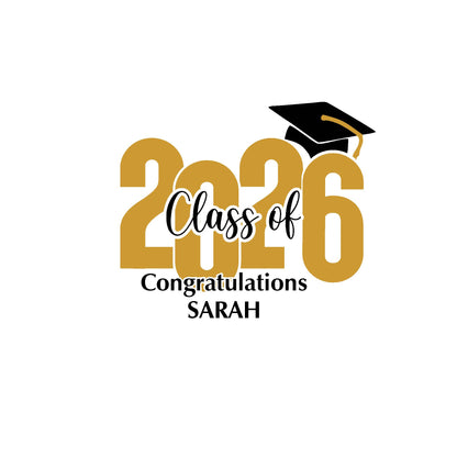 Grad Drink Topper 2026 - 3