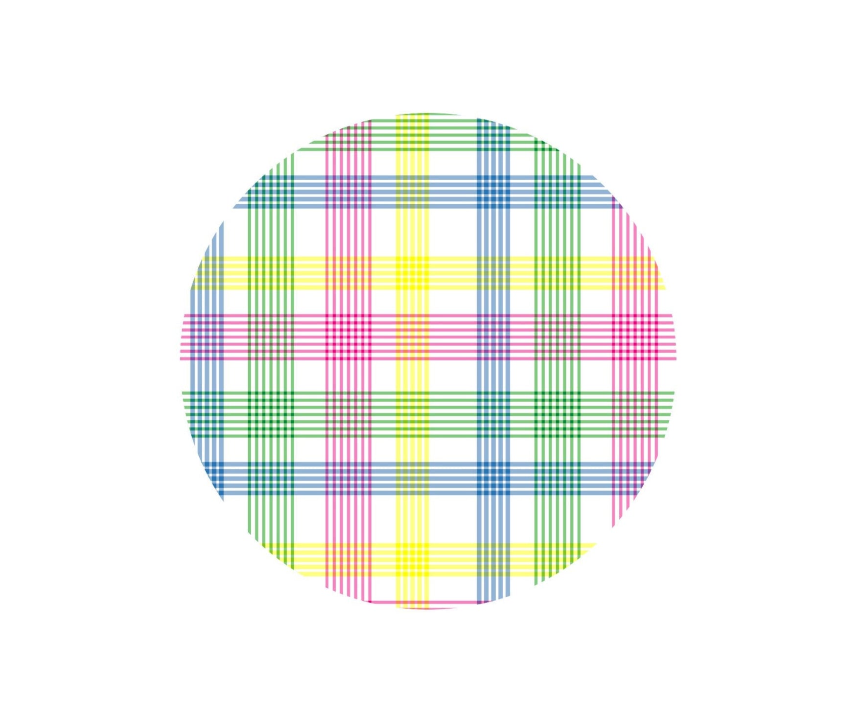 Pastel Plaid Edible Images Pastels