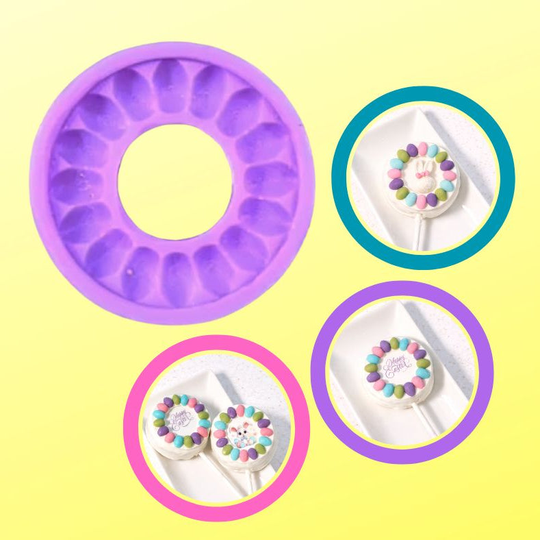 Easter Egg Frame Silicone Mold