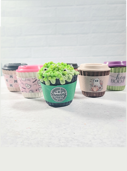 Halloween Coffee Cup Wrap Assortment