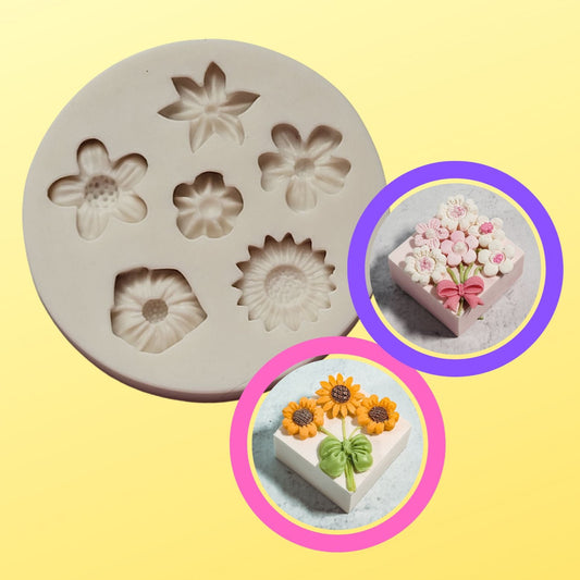 Flower Silicone Mold - 4