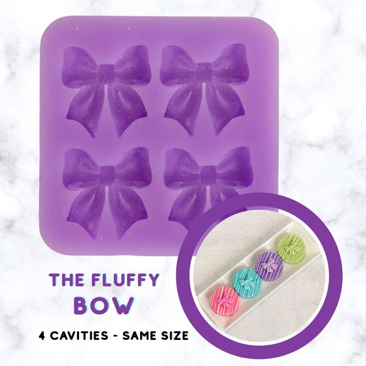 Fluffy Bow Silicone Mold 