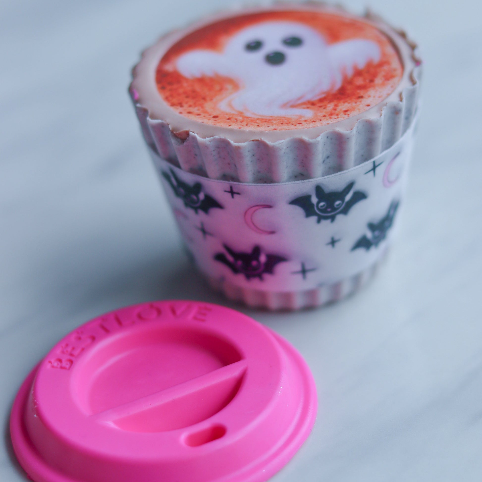 Halloween Latte Art 1