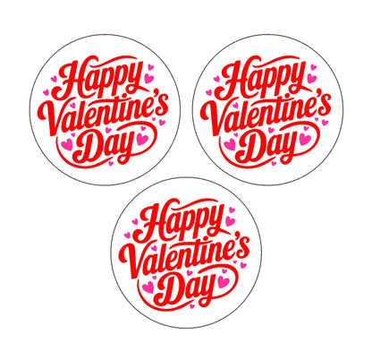 Happy Valentine's Day Edible Image