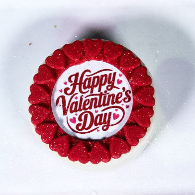 Happy Valentines Day Edible Image
