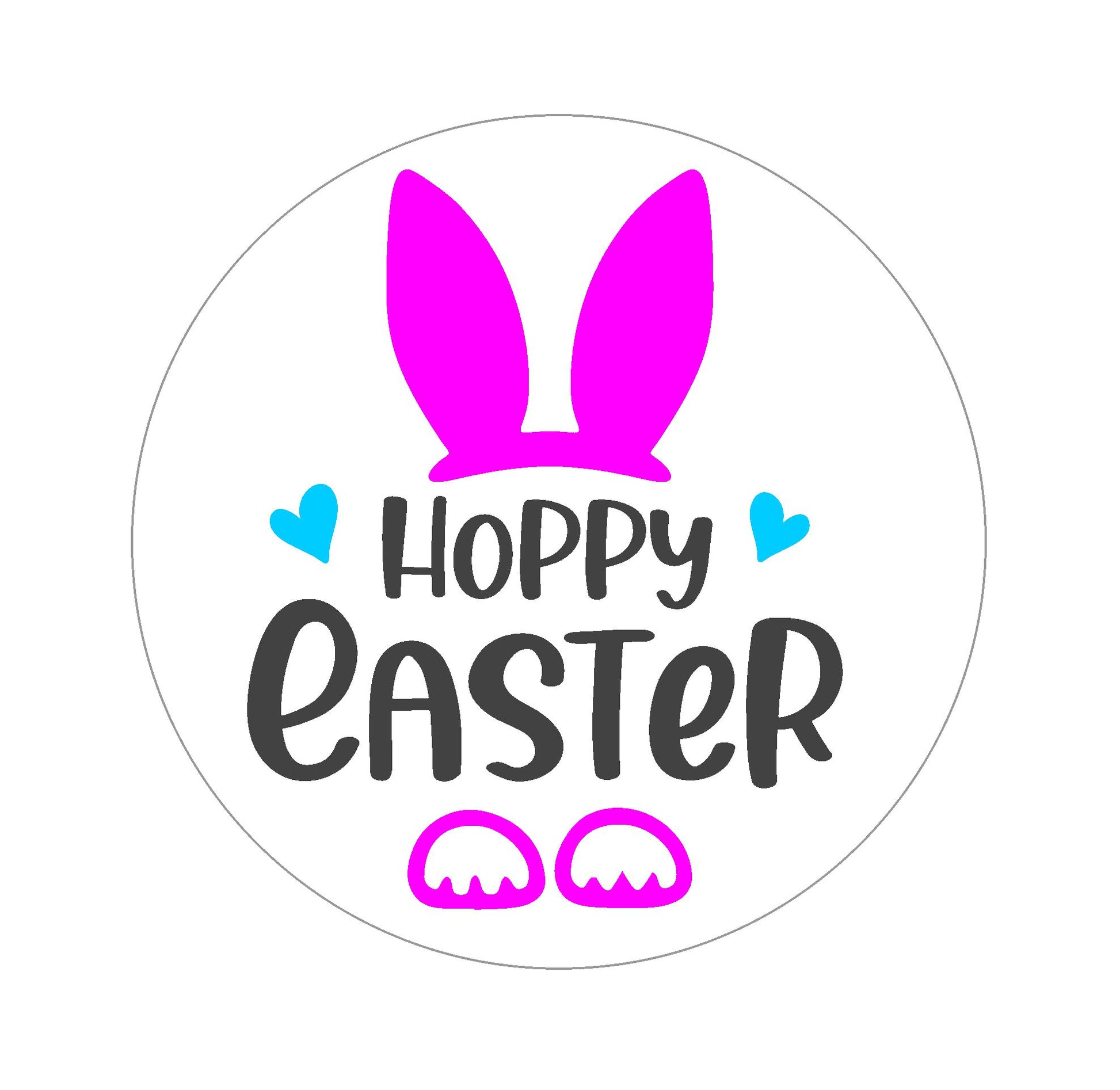 Hoppy Easter - Pink