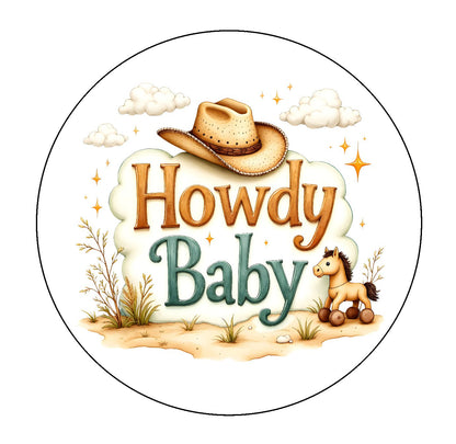 Howdy Baby Edible Images 2