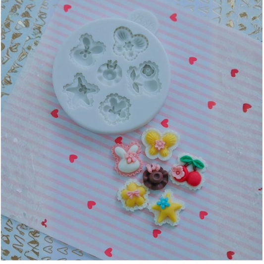 Lace Icons Silicone Mold 