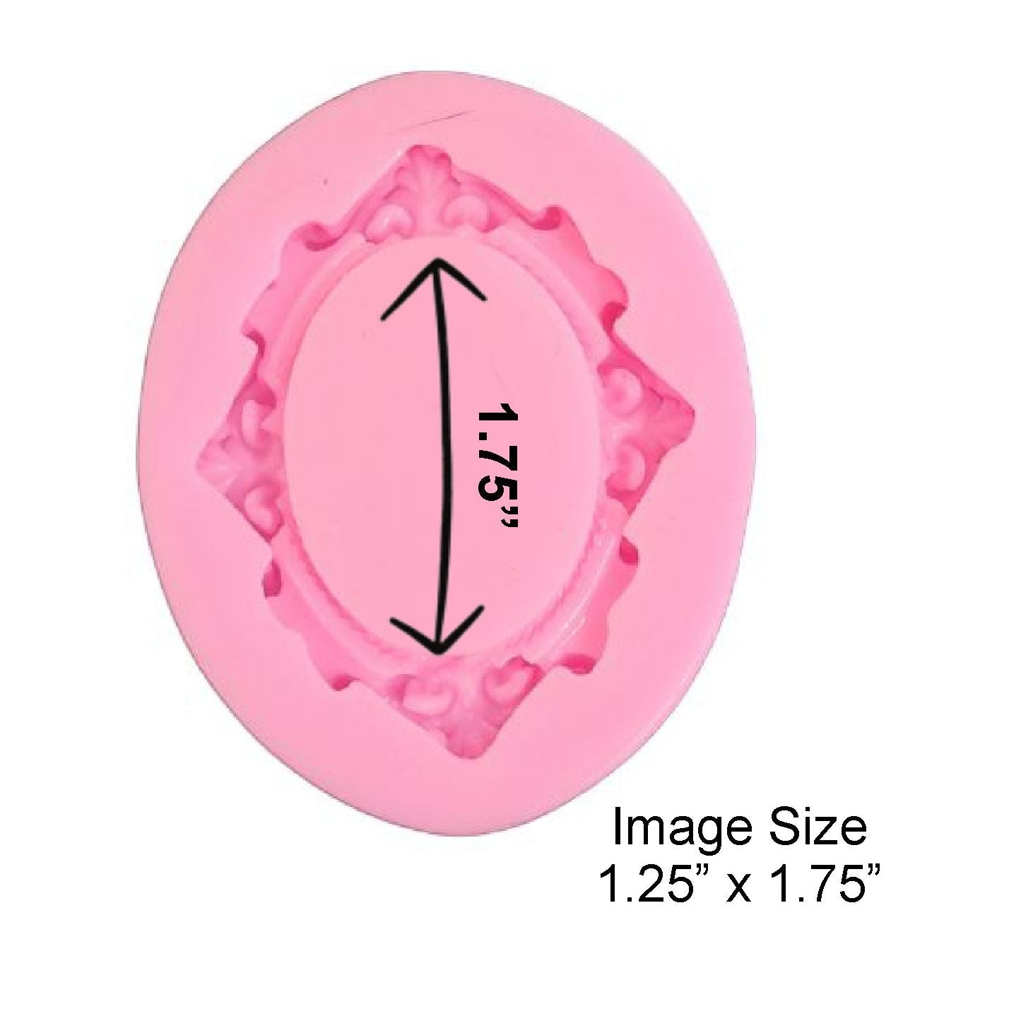 Large Oval Silicone Mold - 2