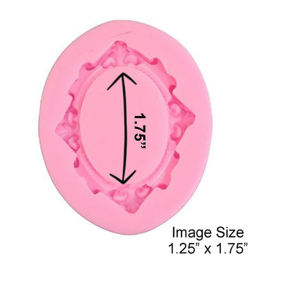 Large Oval Silicone Mold - 2