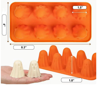Mini Silicone Ghost Mold 2