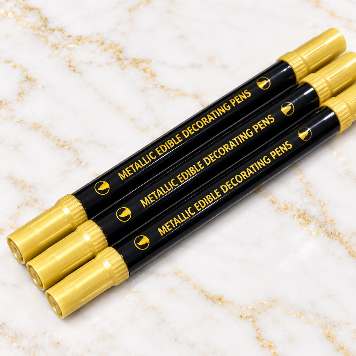 Metallic Edible Ink Markers - Gold