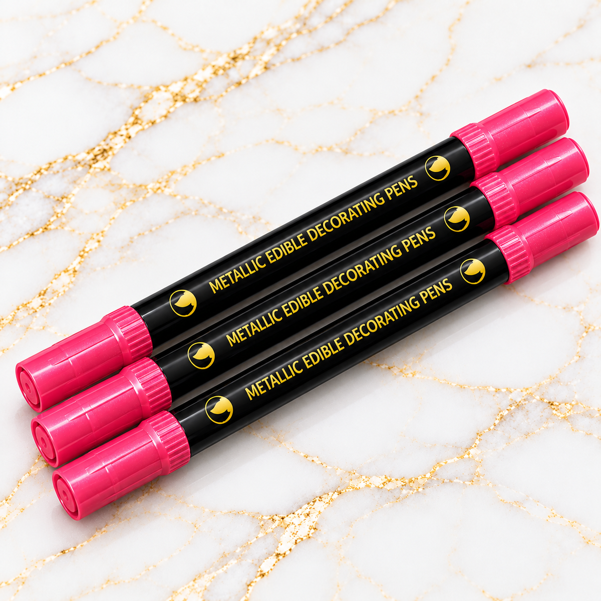 Metallic Edible Ink Markers - Pink