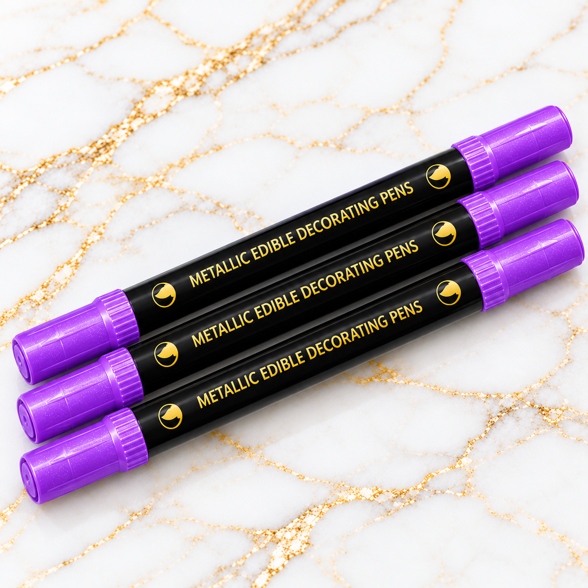 Metallic Edible Ink Markers - Purple