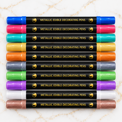 Metallic Edible Ink Markers - Full Set
