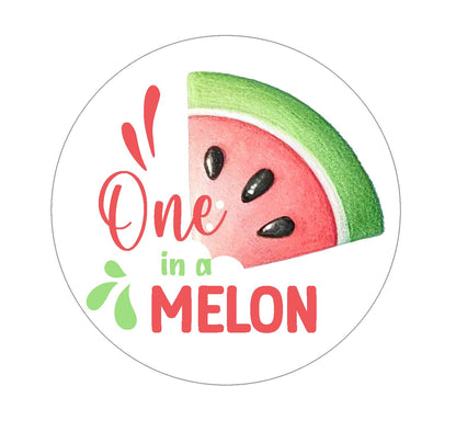 One in a Melon - Birthday Edible Images - 1st Birthday