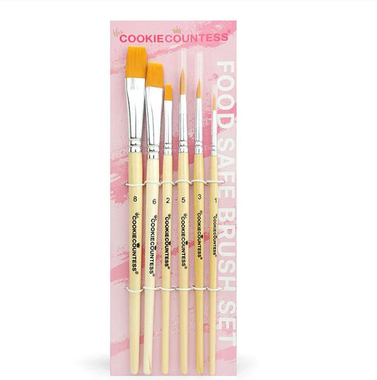Food Safe Set - of 6 brushes - 1