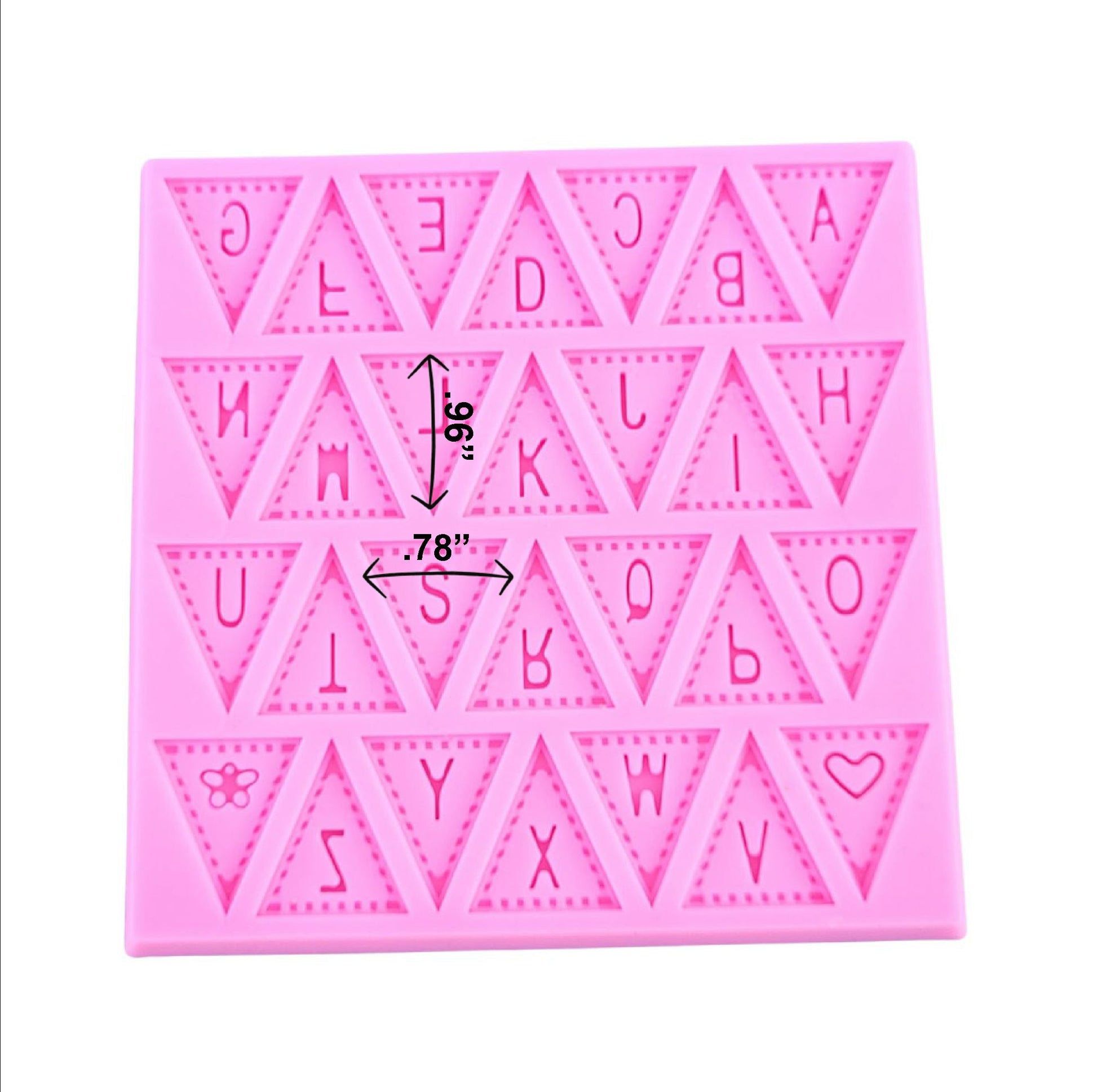 Pennant Silicone Mold 3