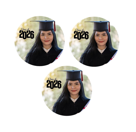 Grad Edible Image with Photo - 1