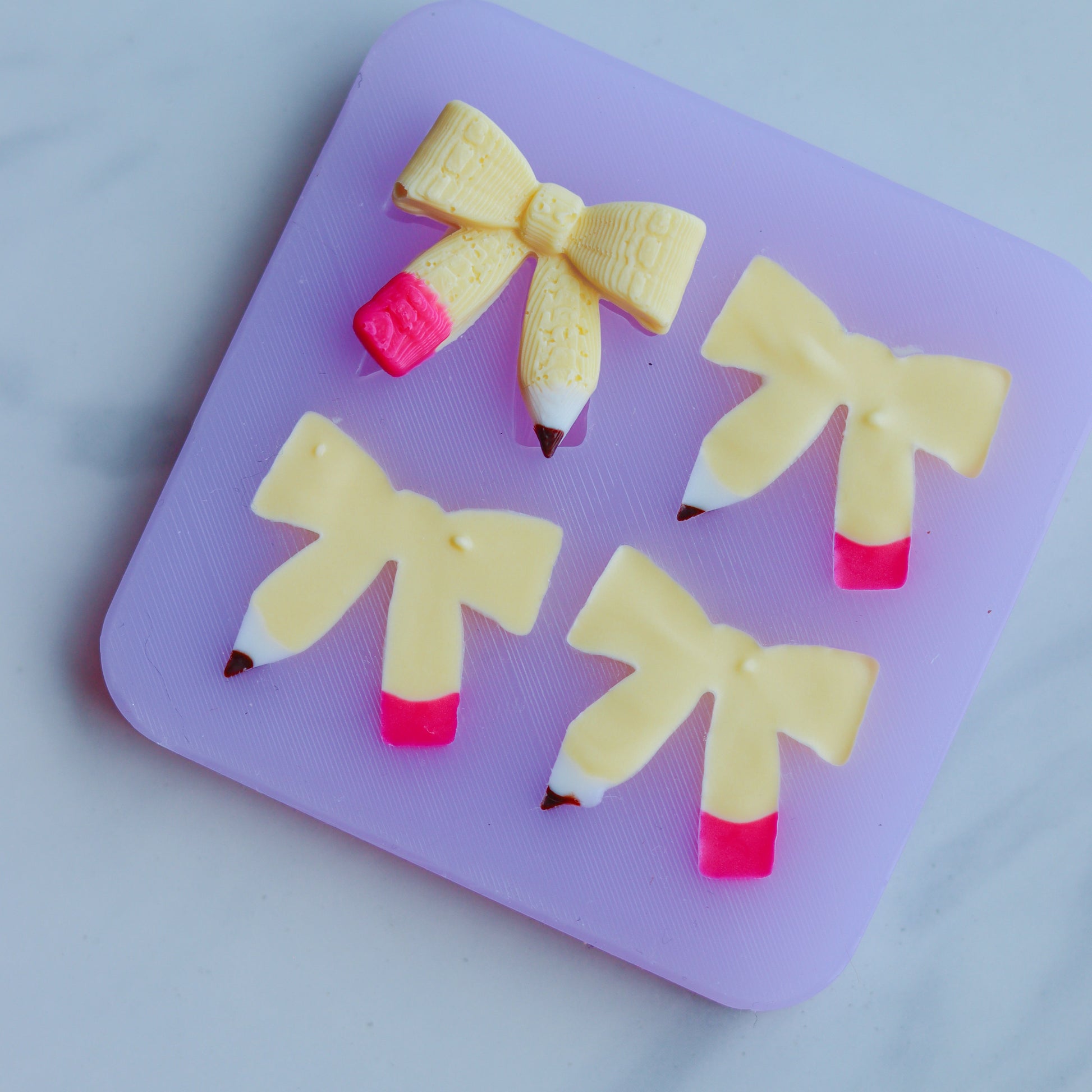 Pencil Bow Silicne Mold