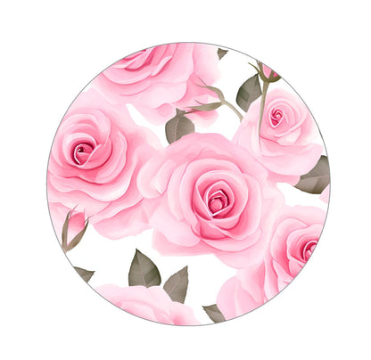 Watercolor Pink Valentine Patterns - Roses