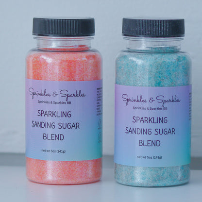 Pink Tropic and Sparkling on 5th Sanding Sugars