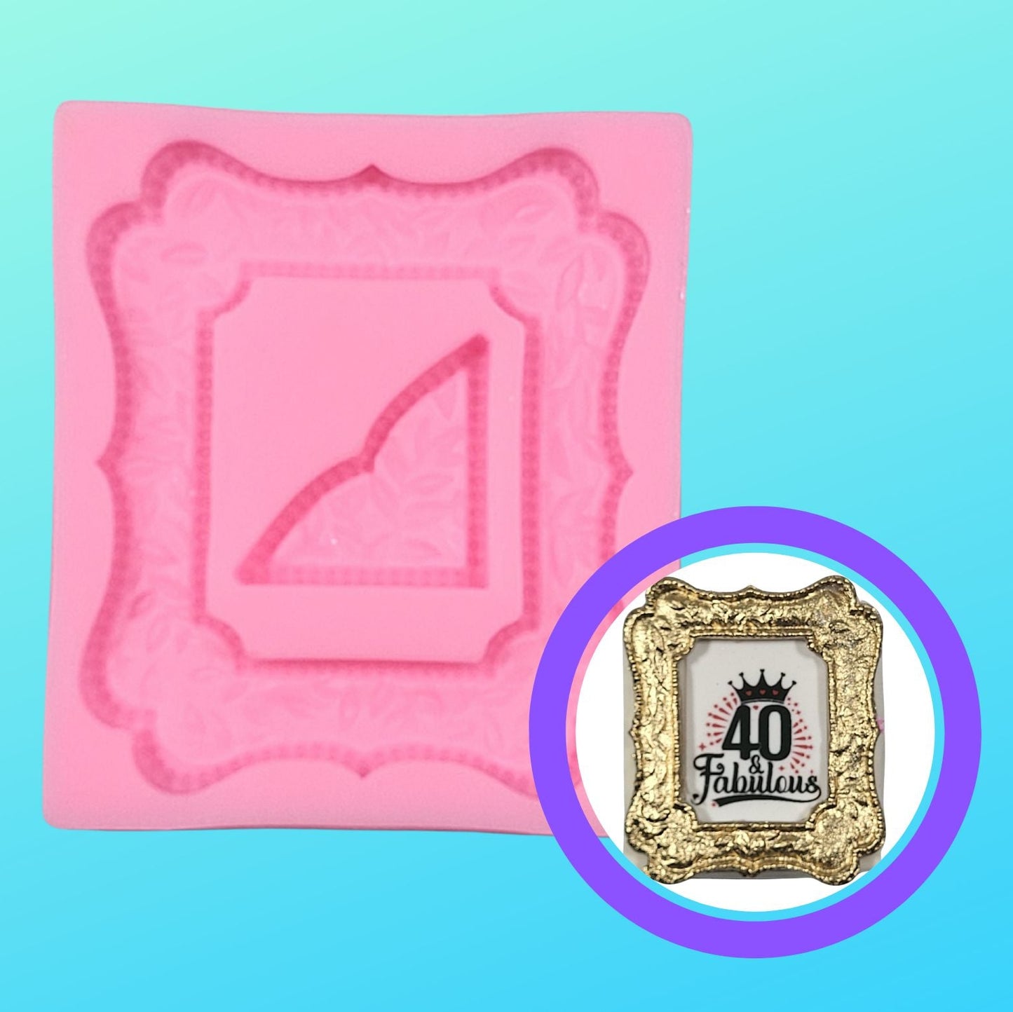 Rectangle Frame Silicone Mold