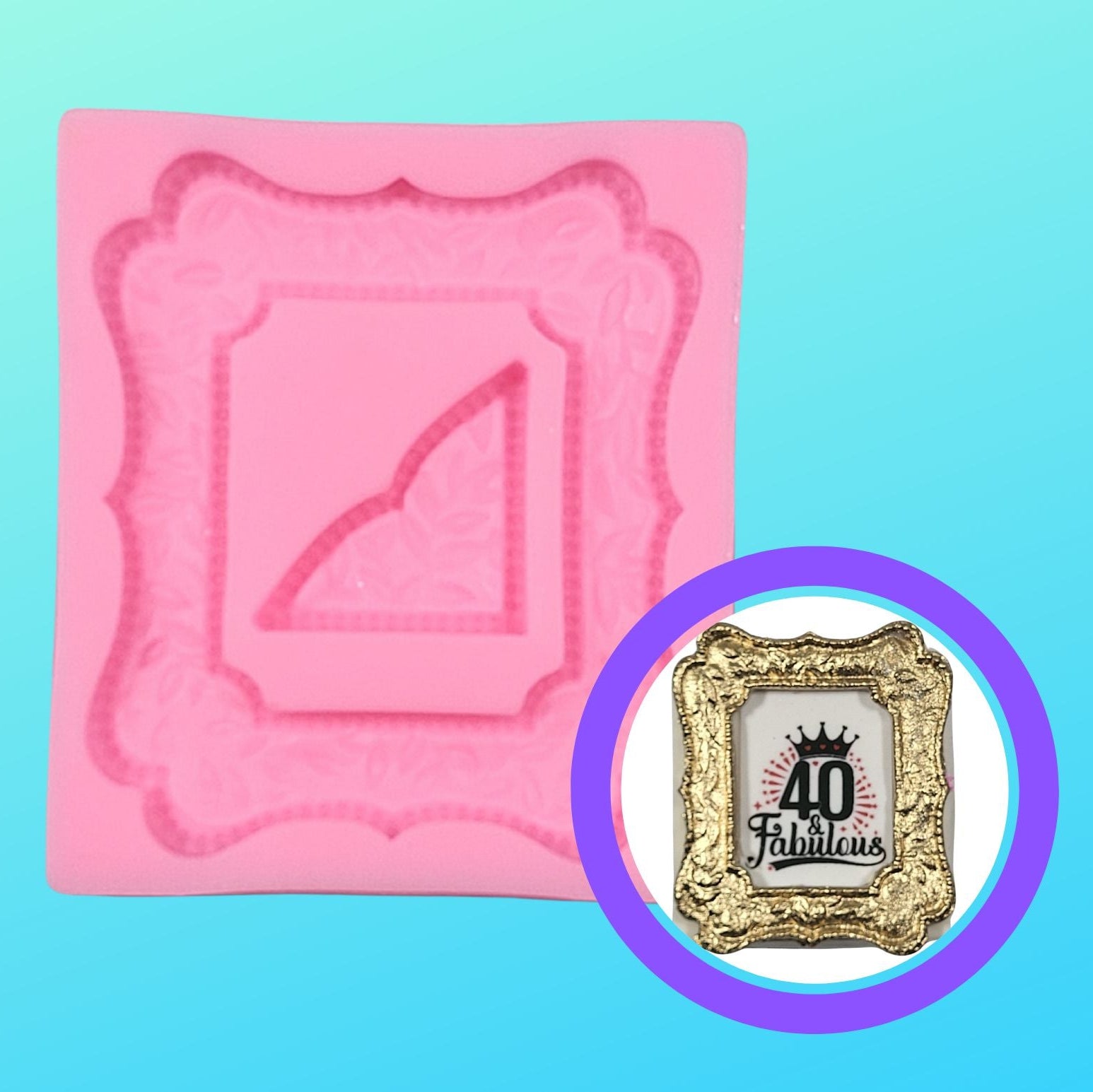 Rectangle Frame Silicone Mold