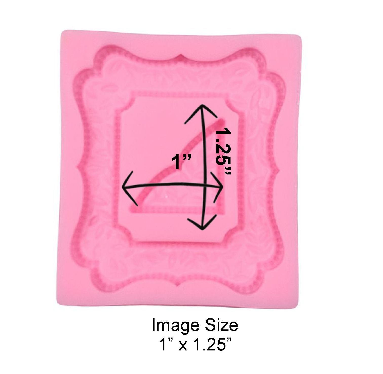 Rectangle Frame Silicone Mold - 2