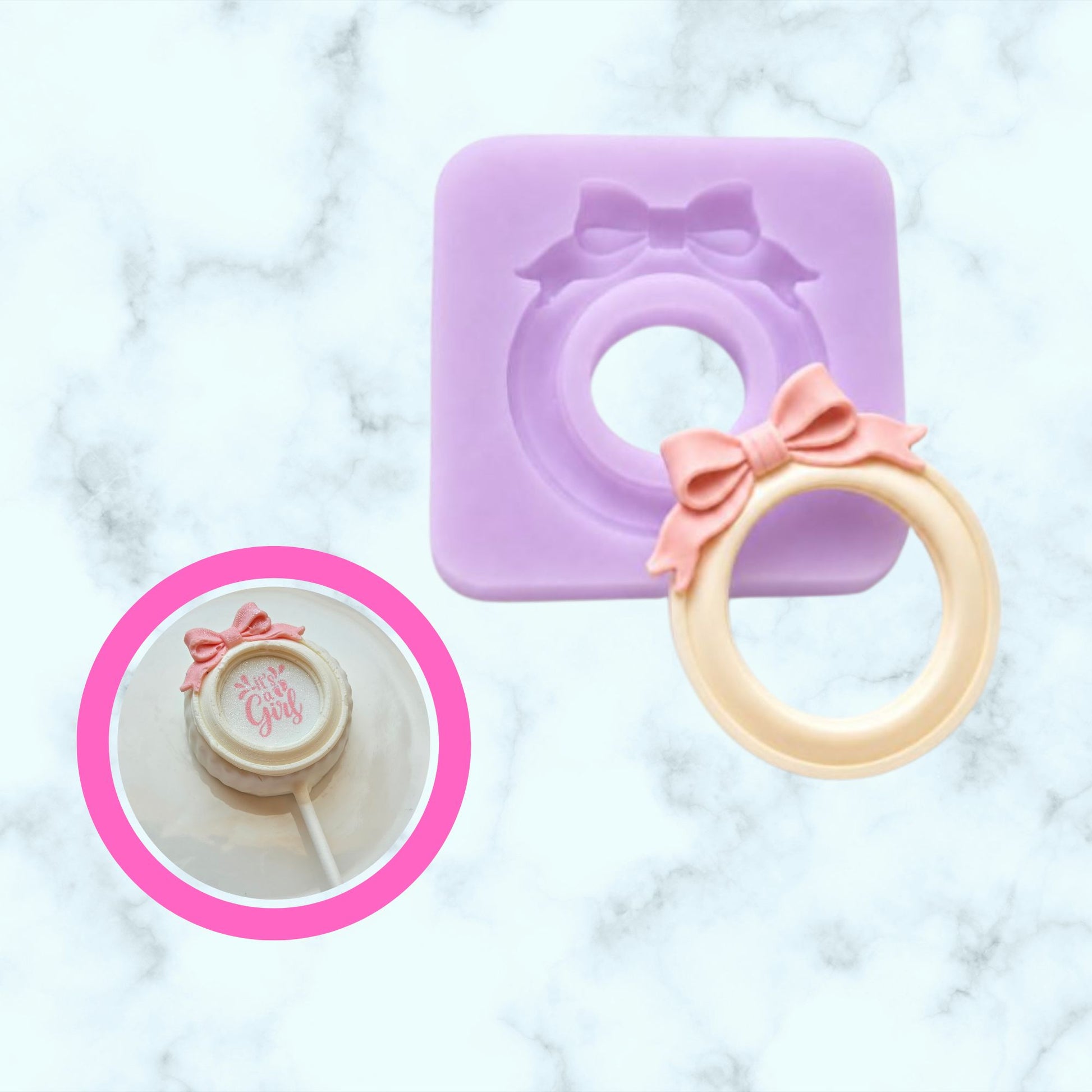 Round Mold with Bow