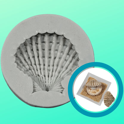 Large Seashell Silicone Mold