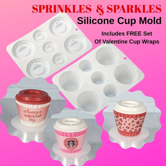 Coffee Cup Silicone Mold Set