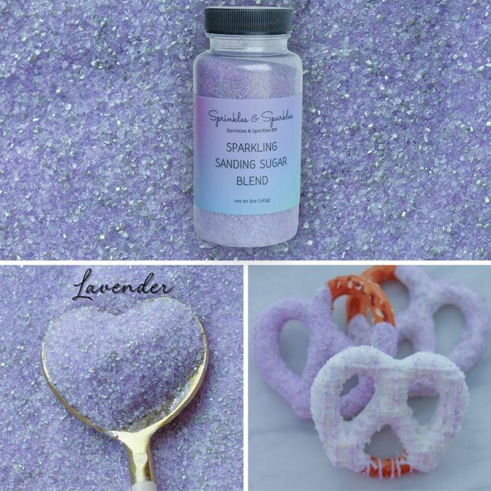 Sparkling Lavender Sanding Sugar